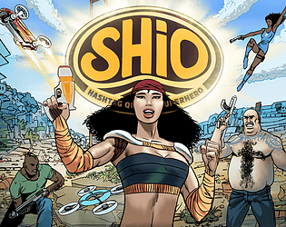 Shio Hashtag Queens Superhero