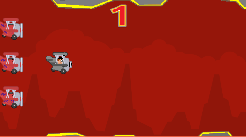 Flappy Plane Espace Police