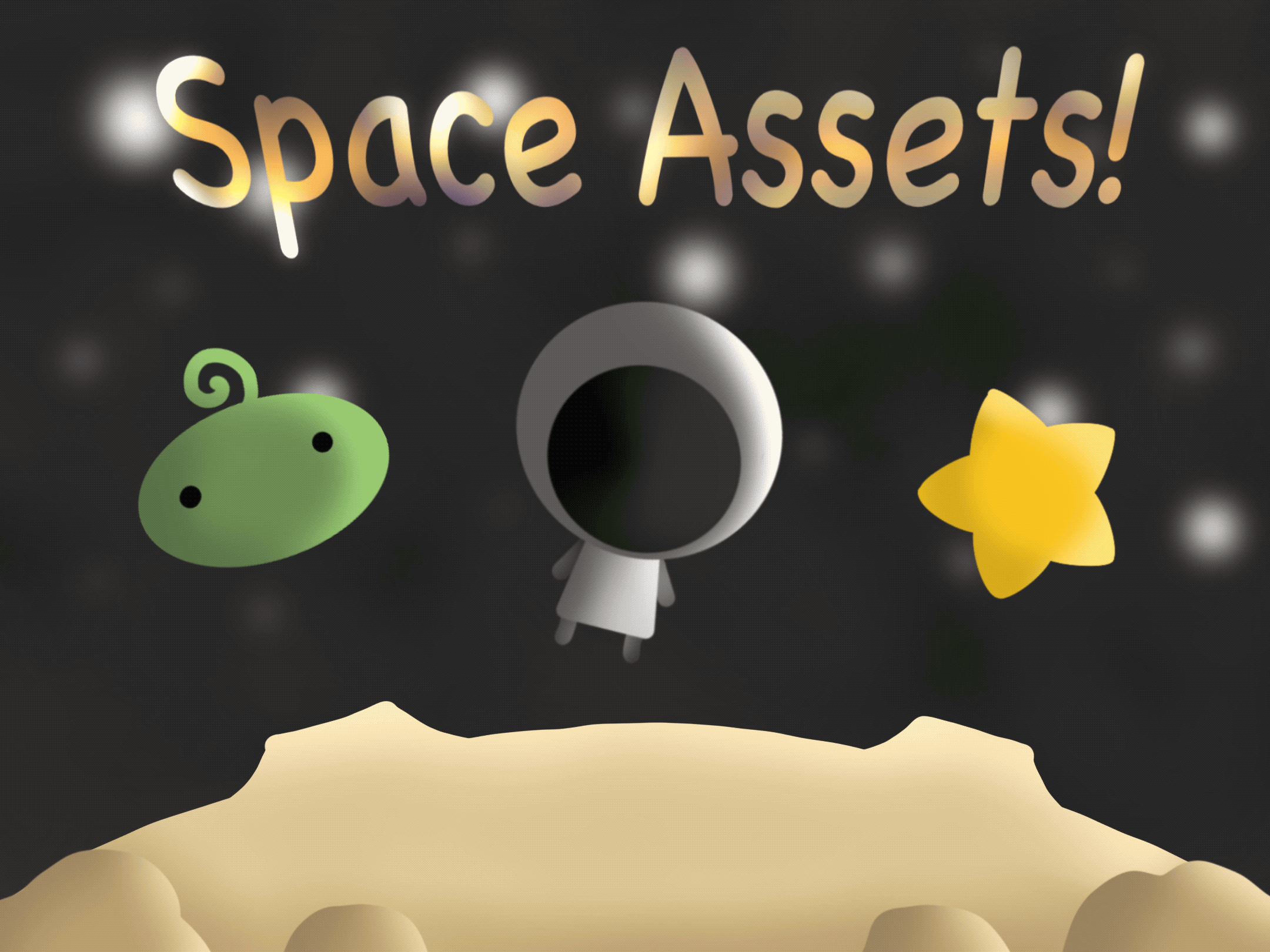 2D Space Game Assets