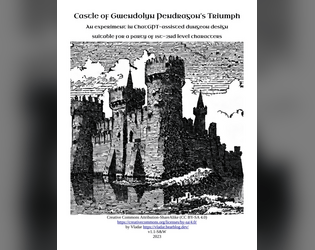 Castle of Gwendolyn Pendragon's Triumph   - An dungeon level created with an assistance of ChatGPT. 