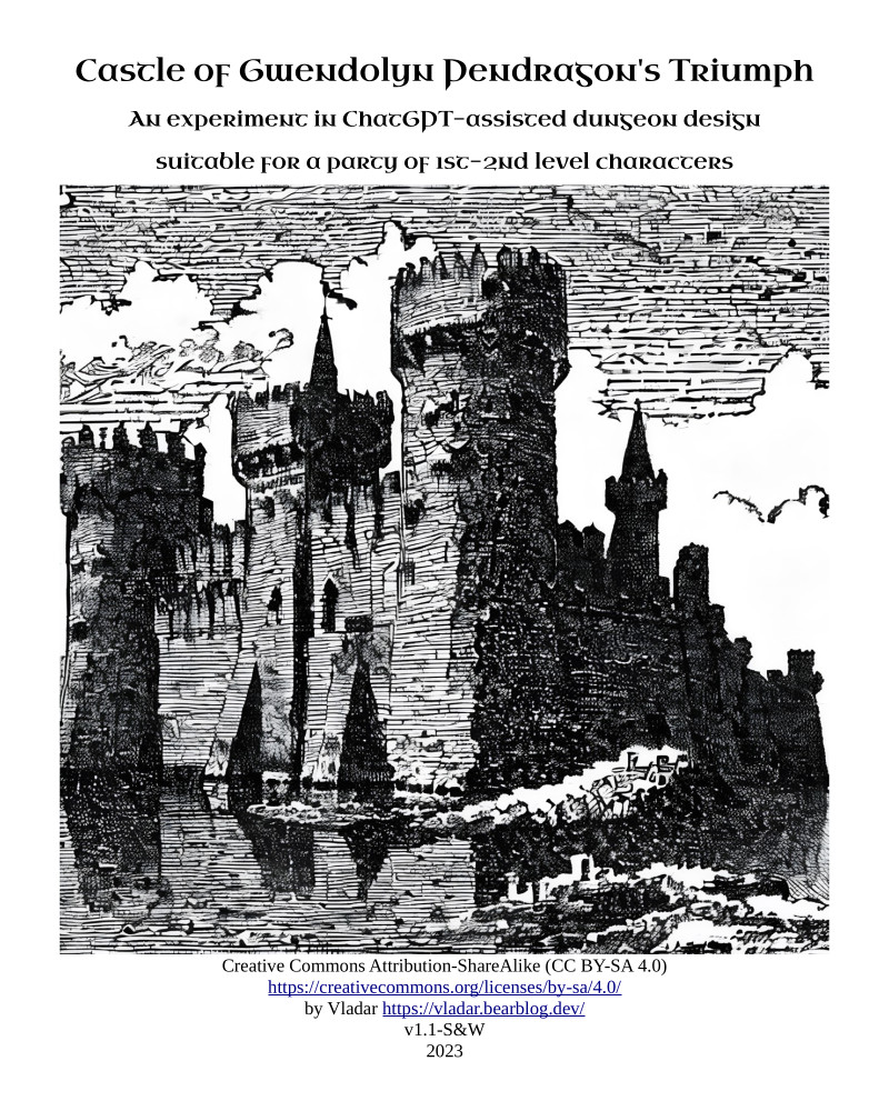 Cover image for Castle of Gwendolyn Pendragon's Triumph