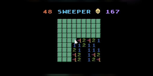 Cover image for Sweeper (Atari 8-Bit) by Victor Parada