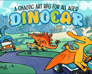 DINOCAR: A chaotic art-making game for all ages!