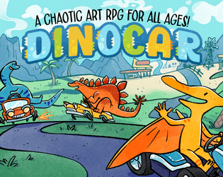 DINOCAR   - A chaotic art-making game for all ages! 