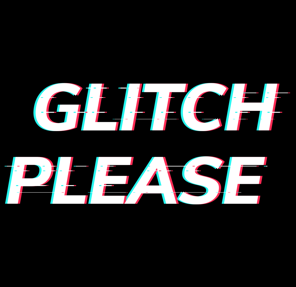 Cover image for Glitch Please