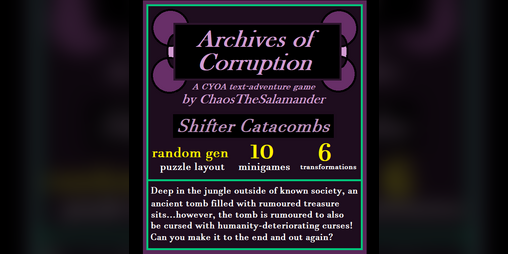 Cover image for Archives of Corruption: Book 3 - Shifter Catacombs