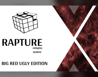 Rapture [Roleplay System]   - Core Rulebook 