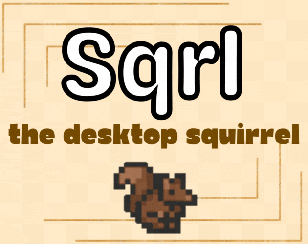 Sqrl: The Desktop Squirrel cover art