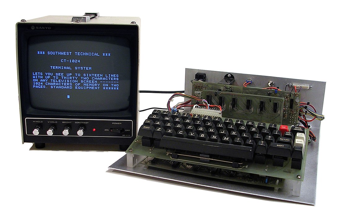 CT-1024 TV typewriter, 1974