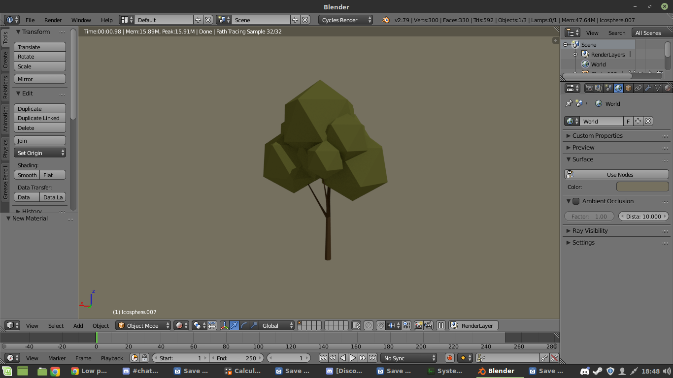Tree model