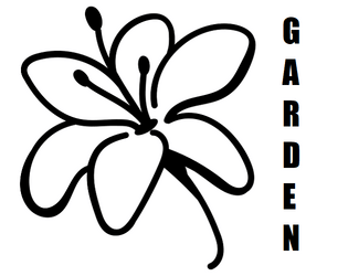 Garden   - simple solo bookmark sized rpg played with one coin 
