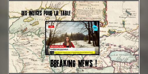 Cover image for Breaking news - Des indices pour la table