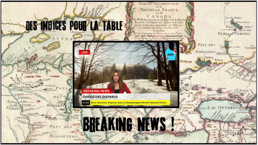 Cover image for Breaking news - Des indices pour la table