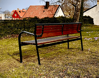 The butterfly bench