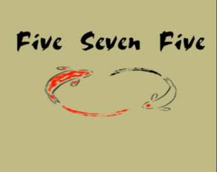 Five Seven Five: A Cooperative Game of Meditative Creation  