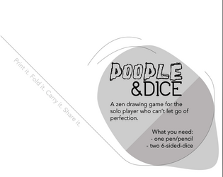 Week 1- Doodle & Dice  