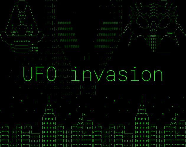 Cover image for UFO Invasion