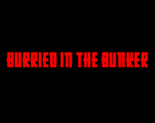 Buried in the bunker cover