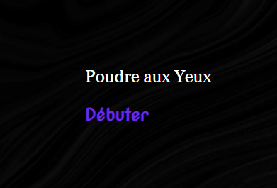 Poudre aux yeux