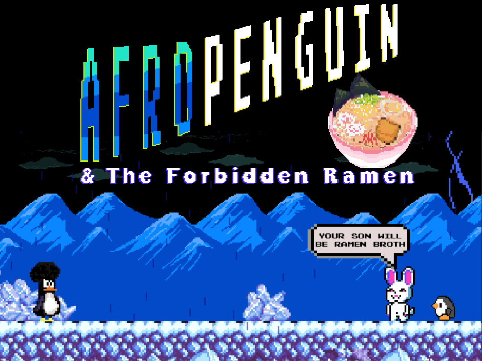 Cover image for AfroPenguin & The Forbidden Ramen