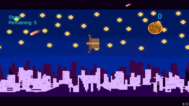 Delivery Minigame Screenshot