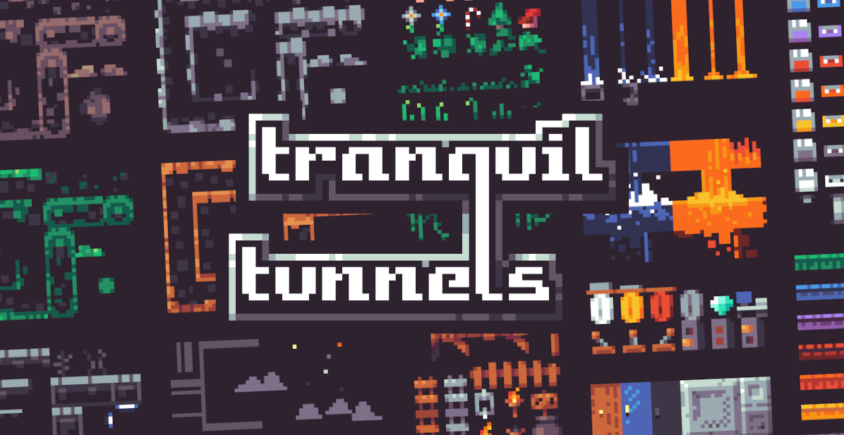 Tranquil Tunnels, just one of Octoshrimpy's magnificent pixelated creations