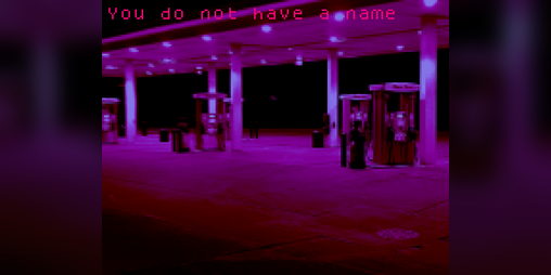 Cover image for You do not have a name