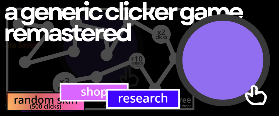 Generic Clicker Game by Emilypartcat