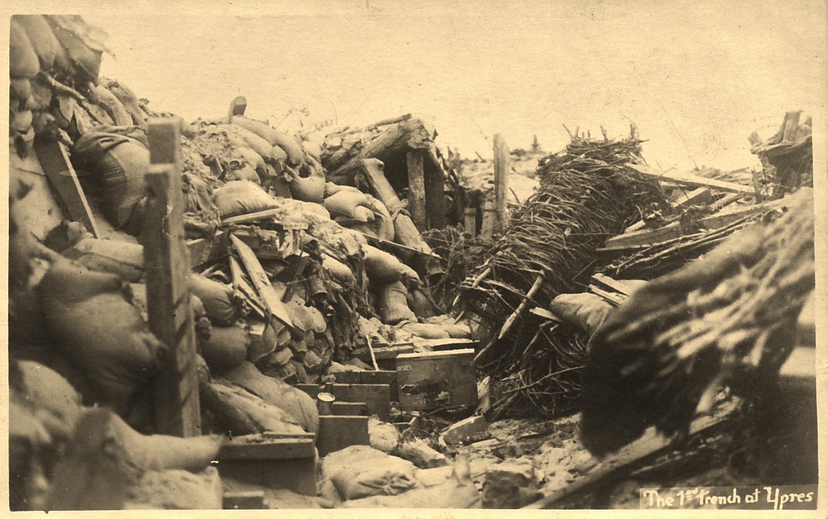 Cover image for A Holiday in Flanders, Dec. 1914