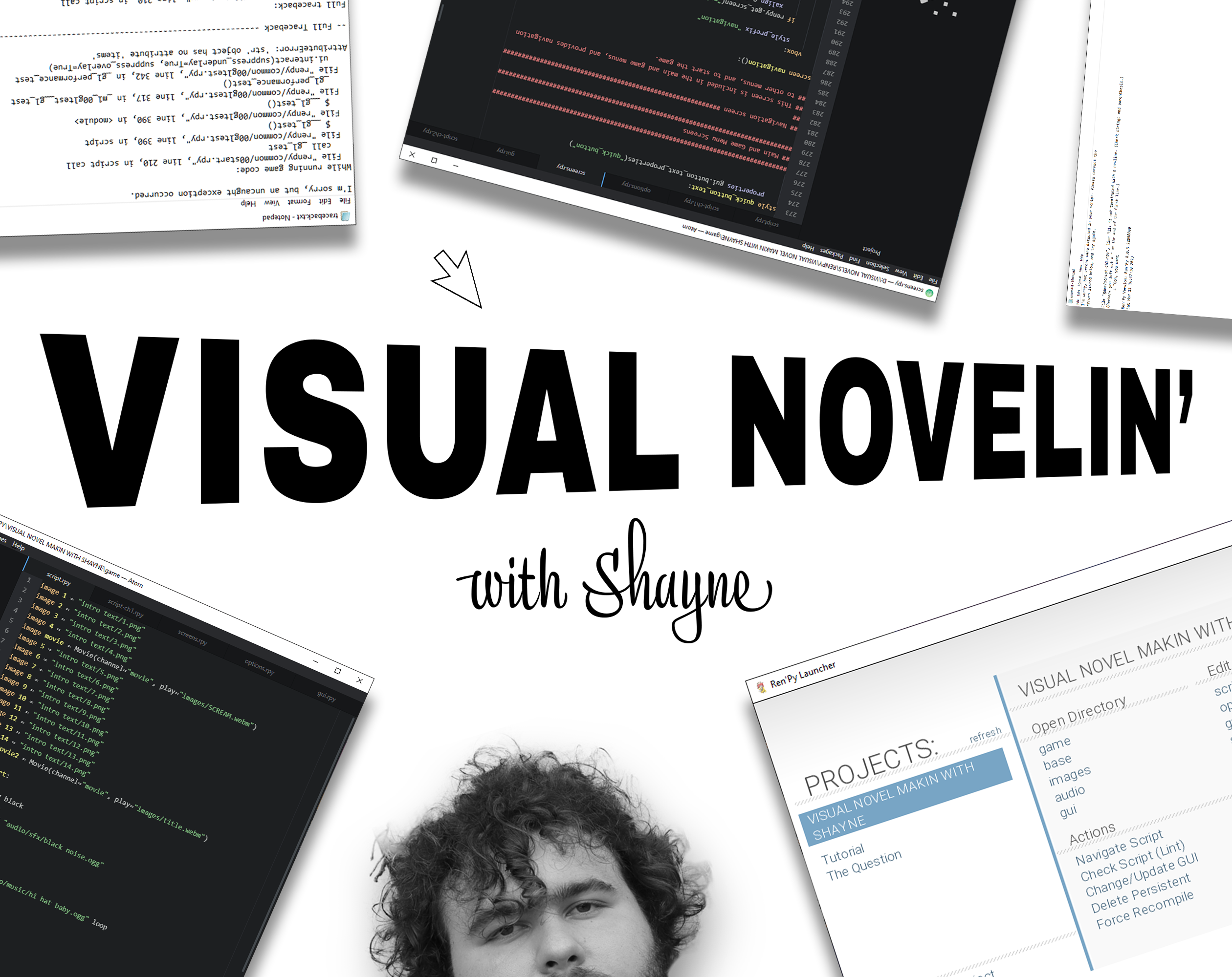 Cover image for VISUAL NOVELIN' WITH SHAYNE