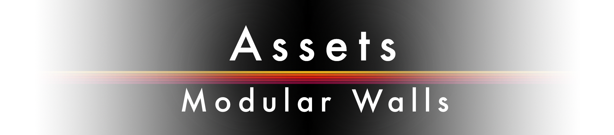 Assets - Modular Walls Pack