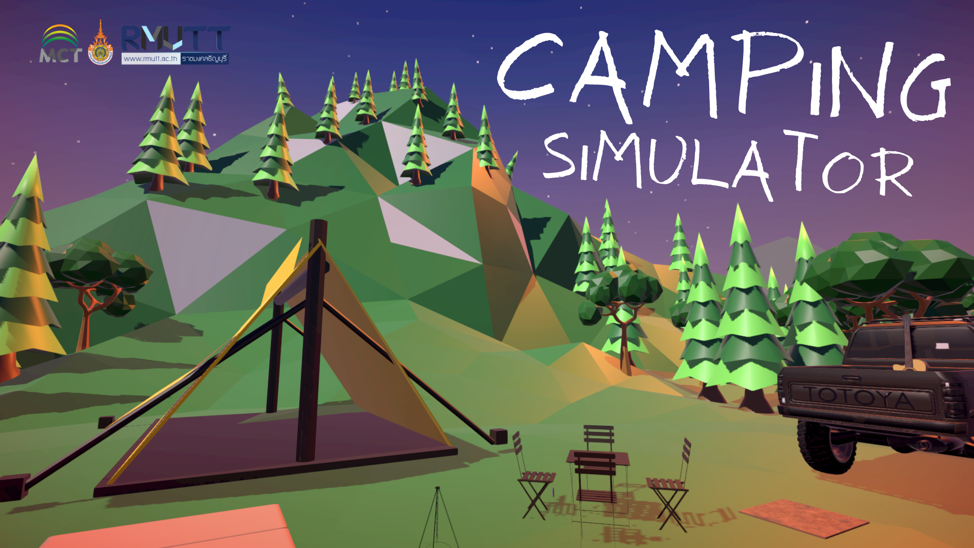 Camping simulator_Final by realtypz for RMUTT Unity First VR Game Jam ...