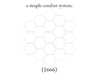 a simple combat system. (1666)  