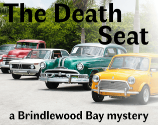 The Death Seat   - Who killed Roy Shelby during the annual vintage cars ECAT tour? Let the Murder Mavens of Brindlewood Bay find out! 