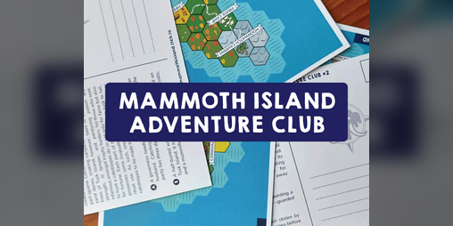 Cover image for Mammoth Island Adventure Club