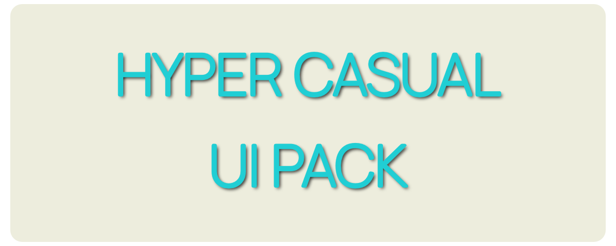 Hyper Casual UI Pack-Game UI Asset Pack