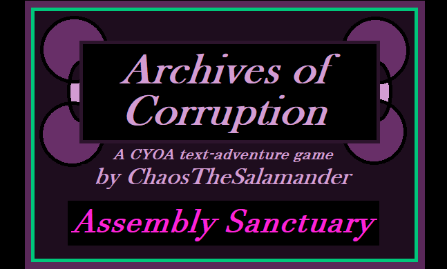 Archives of Corruption: Book 4 - Assembly Sanctuary