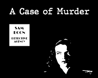 A Case of Murder - Re-Release -ZX Spectrum-