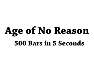 Age of No Reason  