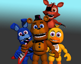 fnaf world (fnaf 1) adventure animatronics by pokemonlpsfan 