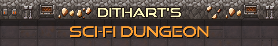 DithArt's Sci-Fi Tileset 4 - Sci-Fi Dungeon