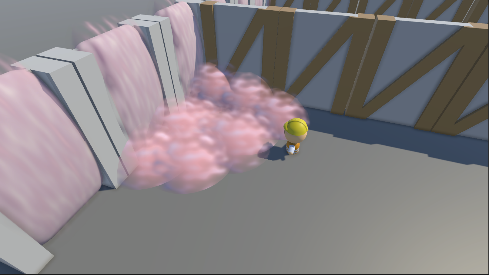 Cotton Candy Wall