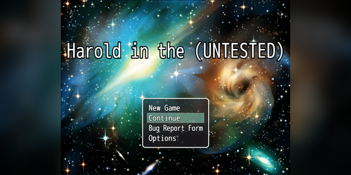 Cover image for Harold in the (UNTESTED)
