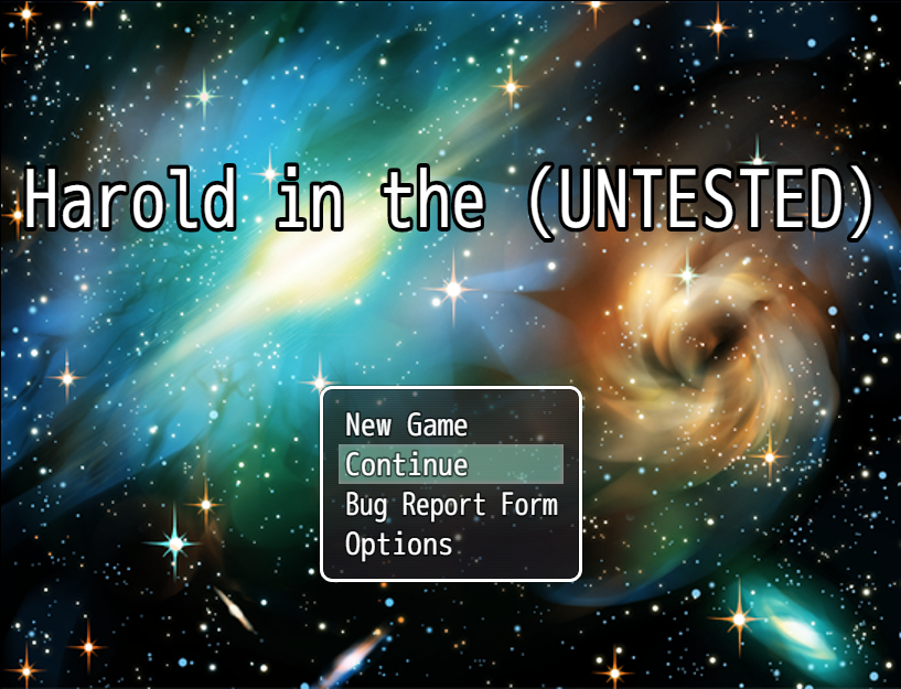 Cover image for Harold in the (UNTESTED)