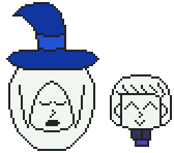 A sans pixel art (sorry for odd shapes) : r/minecraftpixelart