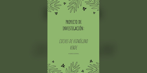 Cover image for Coches de hidrógeno verde