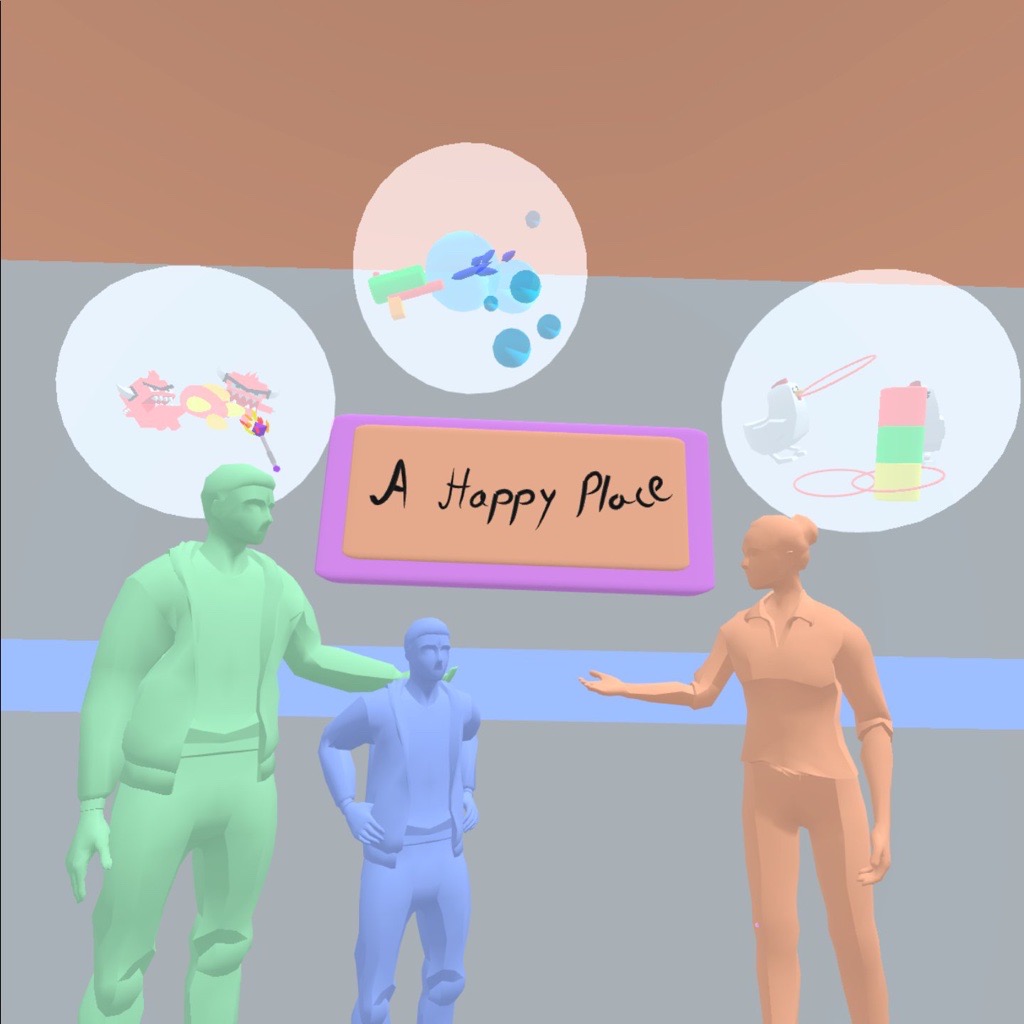 A Happy Place by Ivarkq for immersive insiders UX4XR Course - itch.io