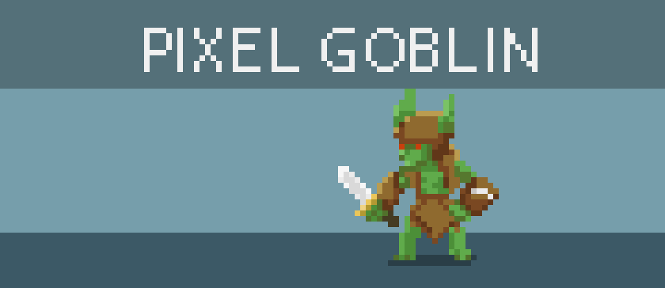 Animated Pixel Goblin