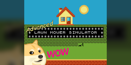Cover image for Advanced Lawnmower Simulator