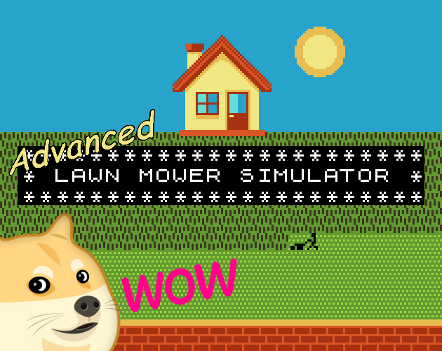Cover image for Advanced Lawnmower Simulator
